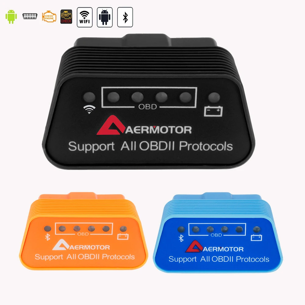 ELM327 V1.5 Wifi/Bluetooth with PIC18F25K80 For Kia Rio 3 4 Ceed Sportage Sorento Cerato QL Carens Magentis Auto OBD2 | Автомобили и