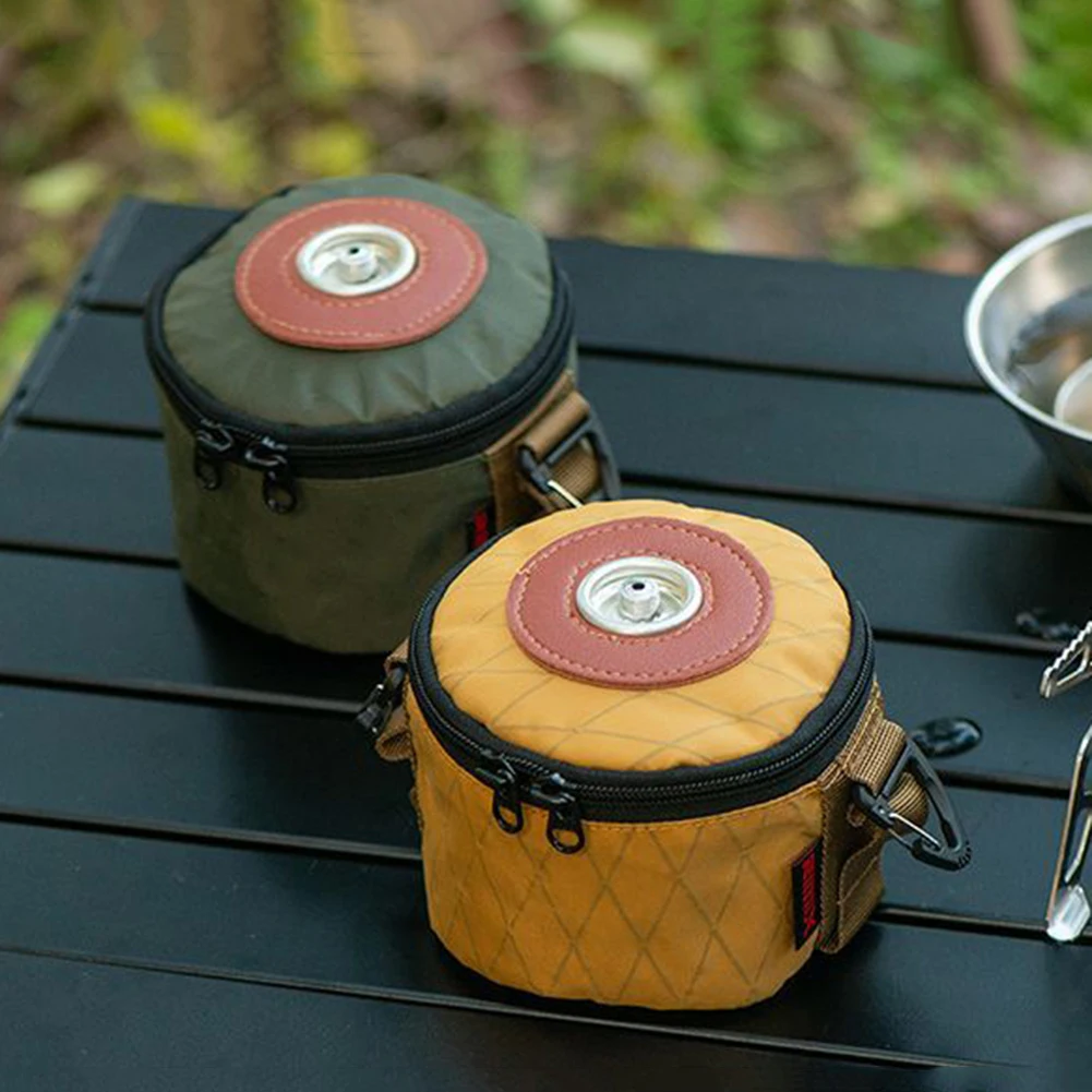 Camping Gas Tank Case BBQ Gas Canister Protective Cover Picnic Fuel
