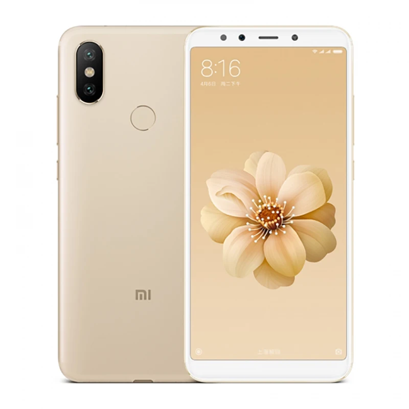 Глобальная ПЗУ Xiaomi Mi 6X4 Гб ОЗУ 32 Смартфон Snapdragon 660 четыре ядра 5 99 дюймов 18:9 полный