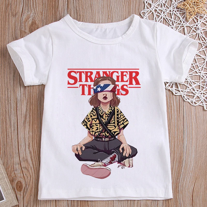 T Shirt Camisas De Stranger Things Para NiÃ±as Playera Stranger