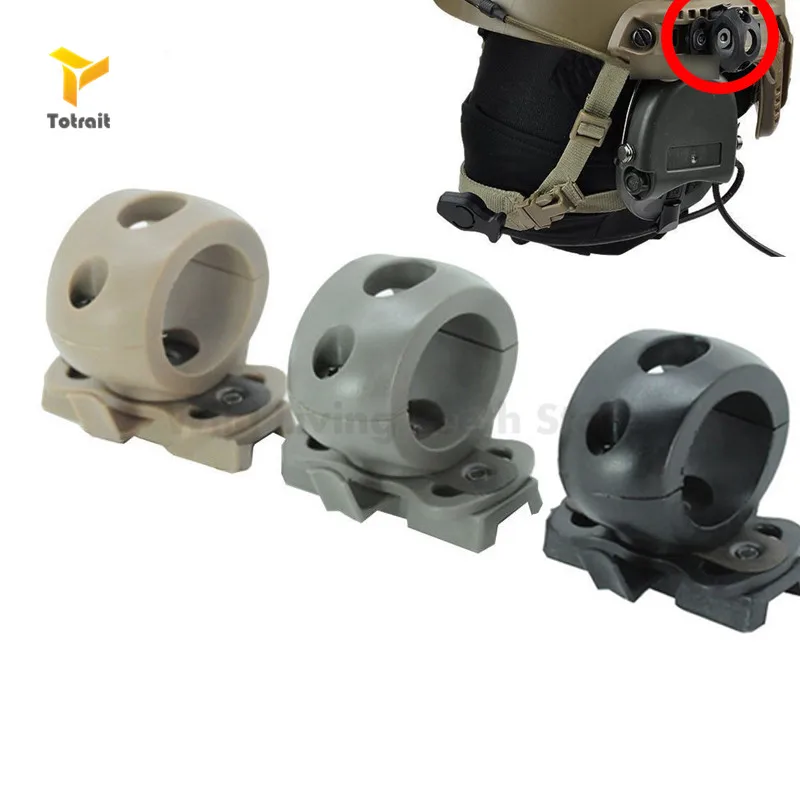 

Quick Release Flashlight Clamp Holder Mount for Fast Helmet Universal (FAST, MICH, IBH, etc. with Rail Helmet) 2.5cm Diamet