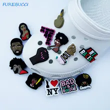 Jibz – chaussures à boucle en forme de dessin animé pour bricolage, accessoires de décoration à breloques, cadeaux de fête de noël 