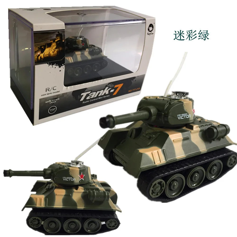 

Mini Remote Control Tank Model Stone Wireless Charging Children Remote Control Car Military Model Toy 777-215