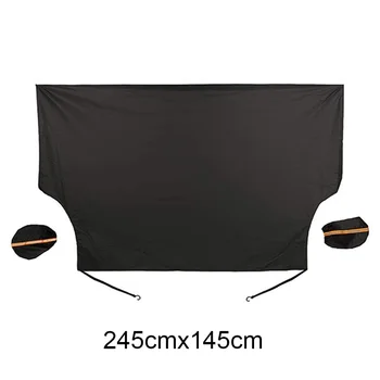 

2019 Car Windshield Snow Cover Sunshade Snowproof Sunproof Protective Cover CSL88