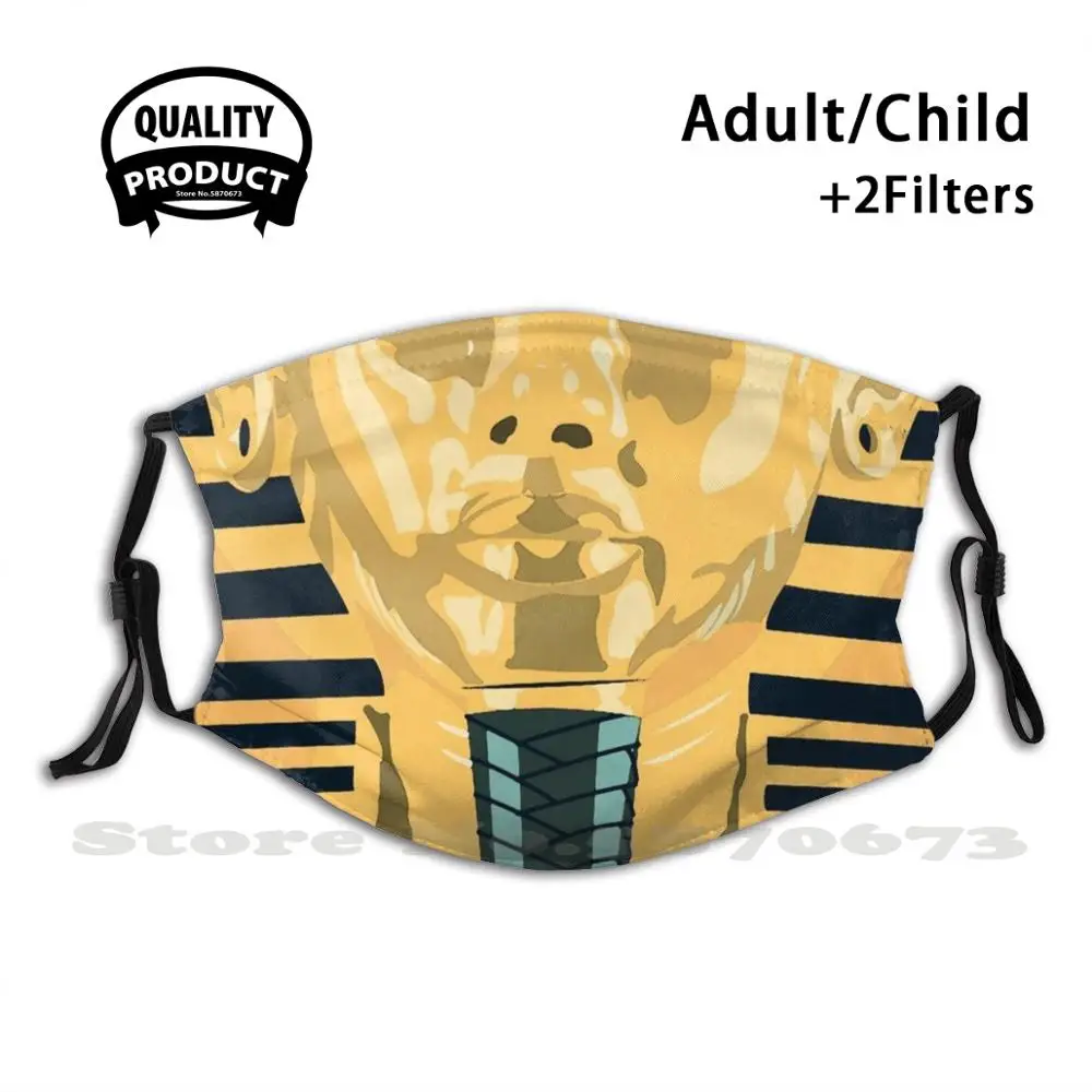 

King Tut - Tutankhamun Anti Dust Filter Men Women Kids Girl Boy Teens Mouth Masks Tutankhamun King Tut Tut Egyptian Egypt Death