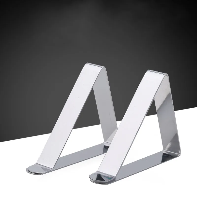 

4 pcs/set Durable Stainless Steel Tablecloth Clamps Wedding Party Promenade Table Cloth Tablecloth Cover Holder Clip