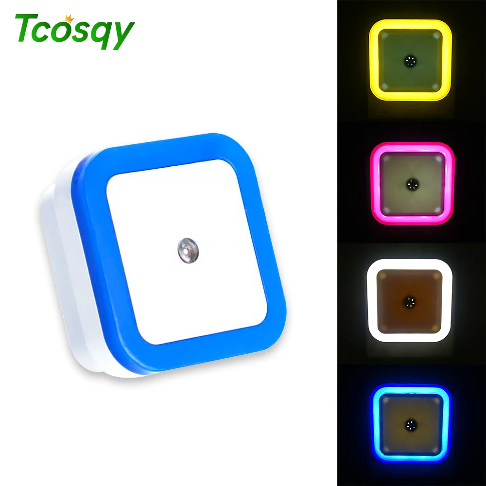 Tcosqy socket-type light-controlled night light with low brightness and not dazzling bedside bed at baby room bedroom | Лампы и