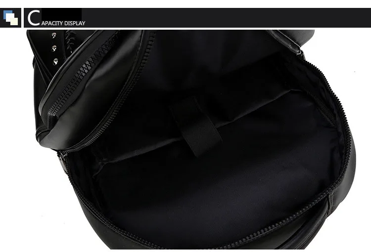Роскошный школьный рюкзак, водонепроницаемый толстый кожаный рюкзак для ноутбука, мужской рюкзак для путешествий, Подростковый студенческий рюкзак, сумка, мужской рюкзак, Mochila