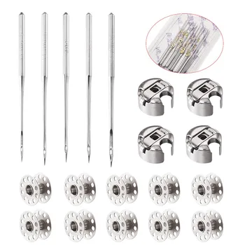 

1 Set Sewing Tools with Iron Industrial Sewing Machine Bobbin Case Home Sewing Machine Needles and Iron Thread Bobbins