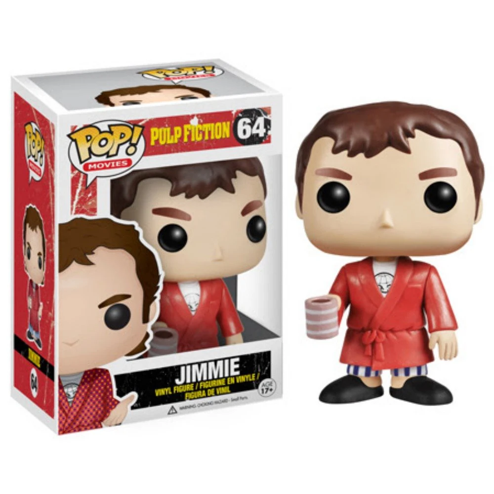 Funko POP Pulp fiction Jules Vincent Vega Jimmie виниловые фигурки коллекция игрушек - Цвет: 64