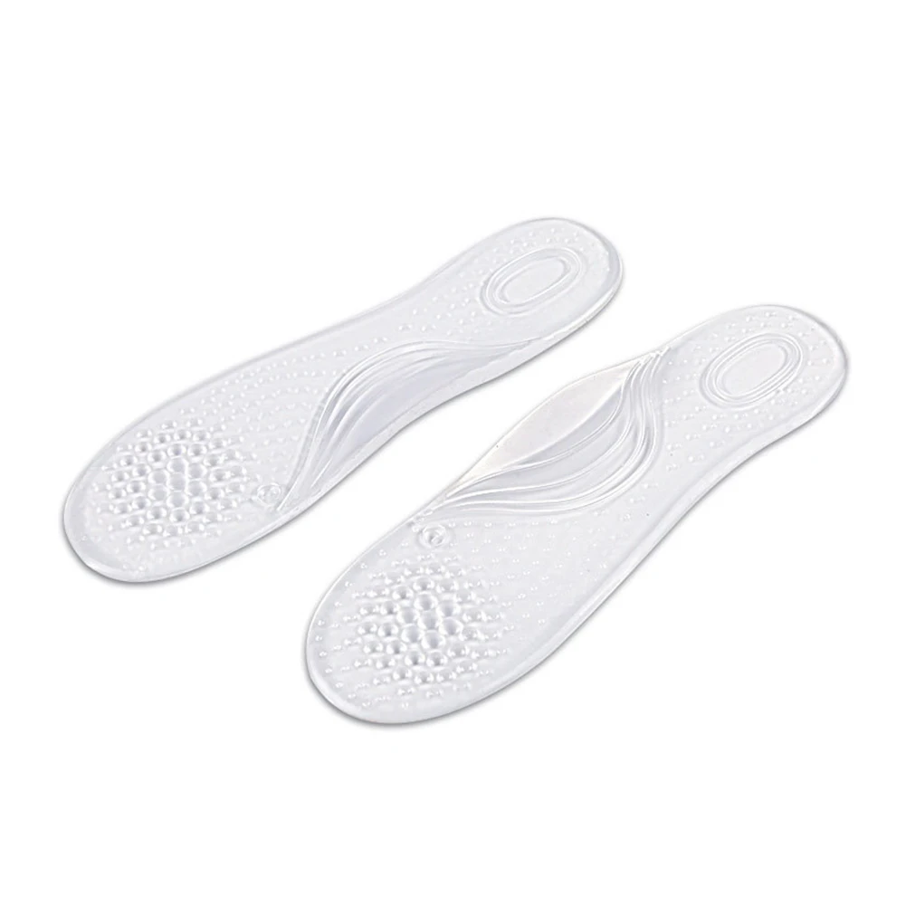 

New 1 Pair Silicone Insole Pad Arch Support Self-Adhesive High Heel Insole Gel Pads MV66