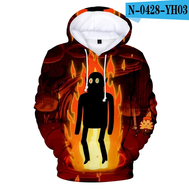 Adventure Time Finn And Jake The Dog Face Hoodie Sweatshirt Men Women Fleece 3D Hoodies Pullover Streetwear Jacket Coat Clothes - Цвет: 3d-1085