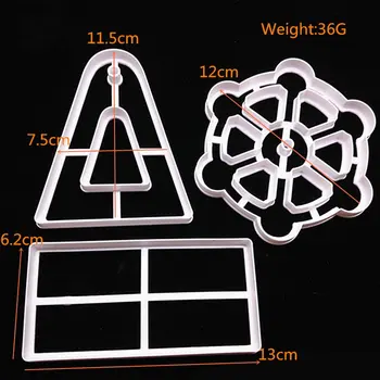 

Wind car ferris wheel turn sugar Cake chocolate plastic cut 3-piece set family familiar article of everyday use