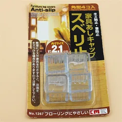 Couvre pieds de Table en Silicone, 4 pièces/ensemble, protège pieds de chaise, protecteur de sol, meubles de maison, tapis de Protection, tabouret muet 