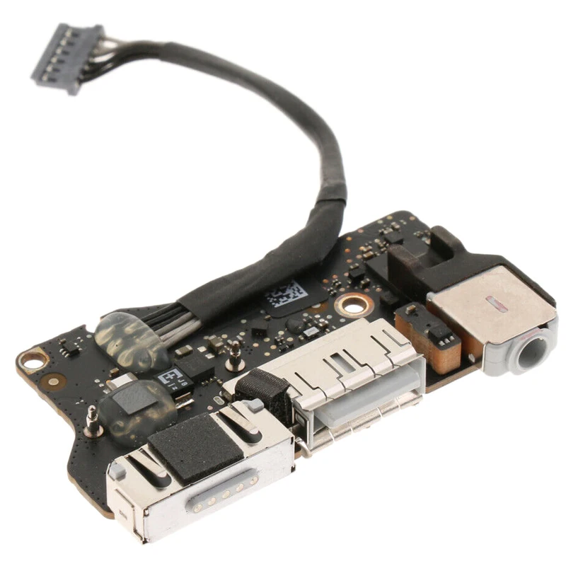 

DC Power Jack I/O Board Charging Port Flex Cable Connector for Macbook Air A1466 13 Inch PUO88