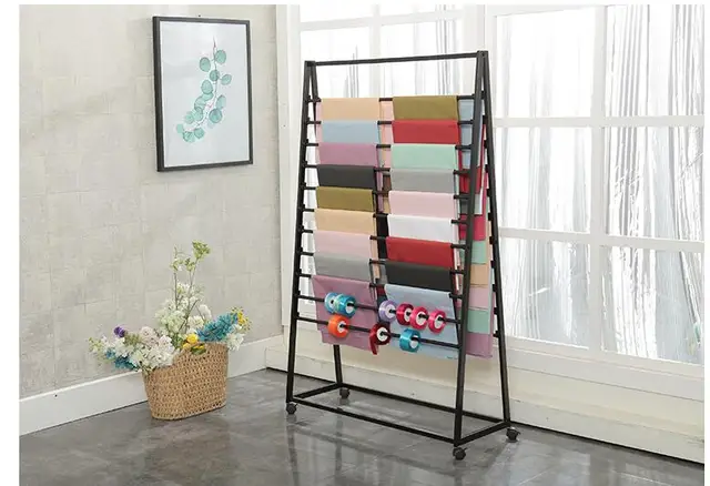 Wall Mount Acrylic Ribbon Storage Rack Organizer Box – Floral