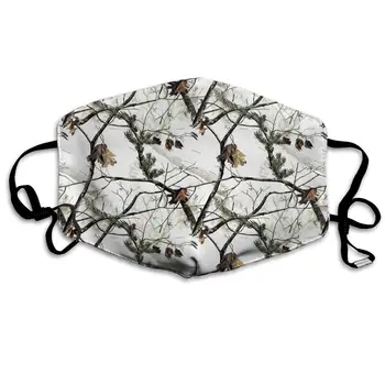 

Garde Art Studio Reusable Face Masks, Old Leaves Tree Healthy Durable Polyester Half Face Masks, Mouth Face Masks Comfy