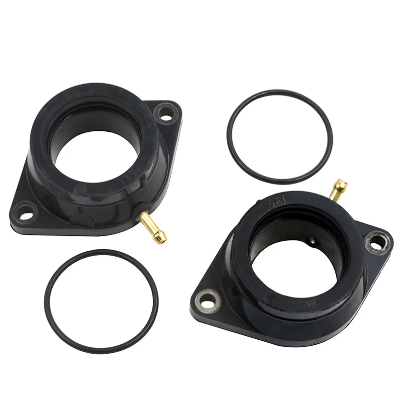

2Pcs Motorcycle Parts Carburetor Interface Intake Outlet Manifold For Yamaha BT1100 XVS1100A XVS1100AT Bulldogge V-Star Midnight