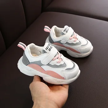 

New Children Shoes Boys Girls Sneakers Casual Sport Shoes Child Leisure Trainers Breathable Kids Running Shoes Basketball Shoes