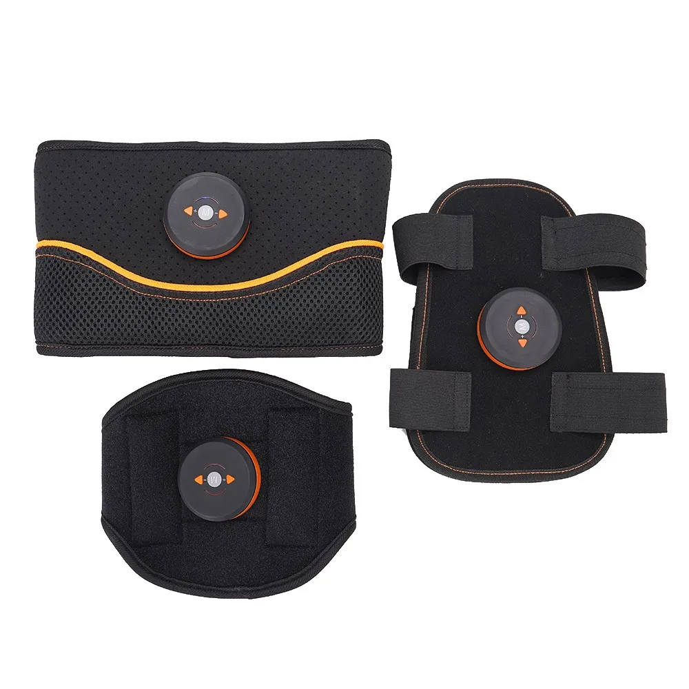 Günstige 2019 taille Trimmer Elektrische Muscle Stimulator Körper Abnehmen Vibration Gürtel Arm Bein Workout Fitness EMS Massager Gewicht Verlust