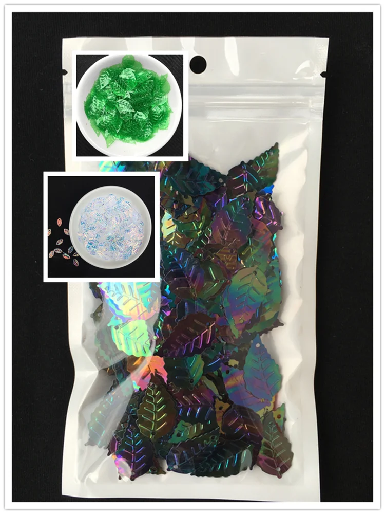 10g/200pcs/Bag More Size Transparent Sequins PVC/PET Paillettes Sewing Wedding Craft Sequin DIY Garment Lentejuelas Accessorise sequins for crafts sequin embroidery accessories sequin sewing accessories sequins accessories sequins jewelry accessories