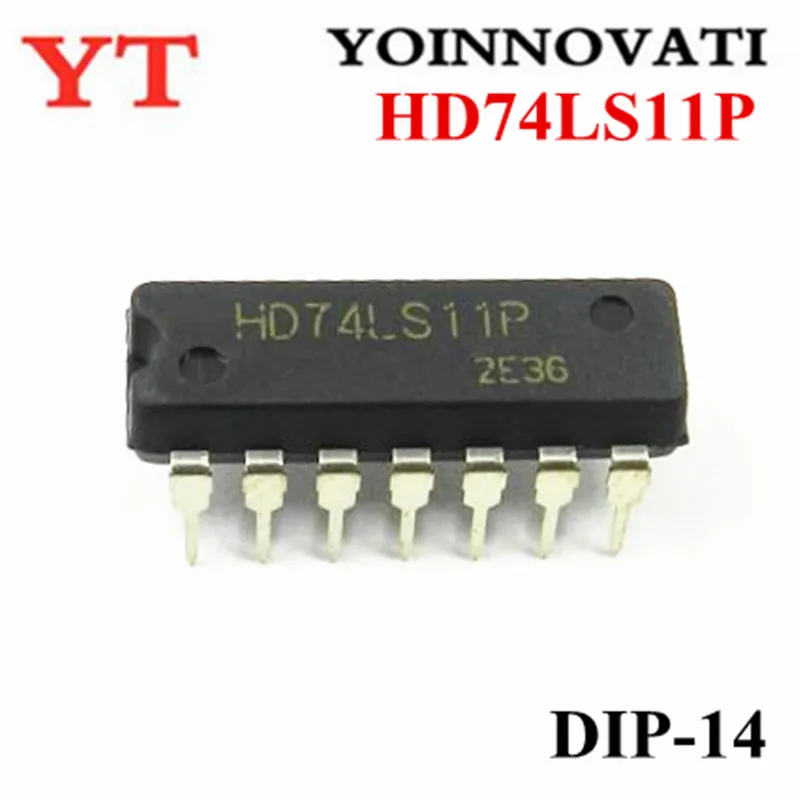 Hd74ls11p 74ls11 Compuerta And Triple 4 Piezas | Cuotas Sin Interés - Foto 3