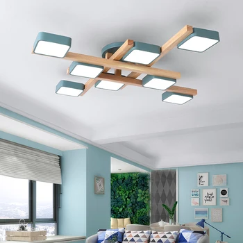 

Nordic Net Red Living Room Lamp Creative Post-modern led Ceiling Lamp Personality Home led Lighting Simple led Ceiling Lighting