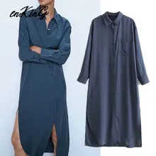 Английский стиль, элегантное, с вырезом сбоку, одноцветное платье, Женская длинная рубашка, vestidos de fiesta de noche vestidos, топ, блейзер