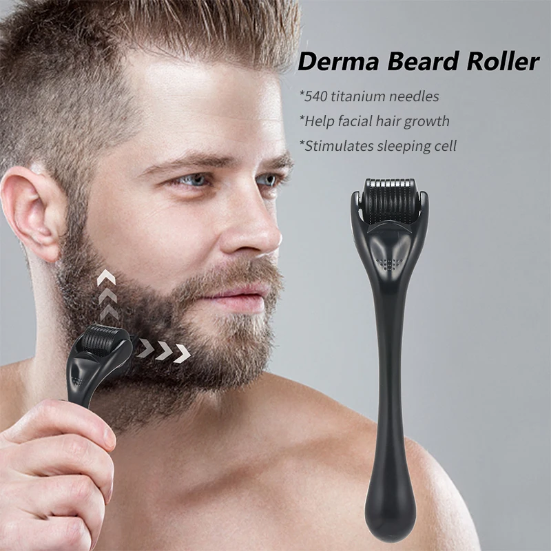 DARSONVAL DRS 540 Дерма для бороды ролик Титан роста волос мезороллер лица машина ухода