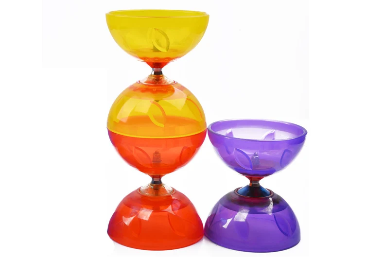 Спортивная игрушка 3 подшипника для начинающих Diabolo чаша с ручками струна жонглирование Классическая Детская игрушка спиннинг китайский йо-йо игра подарок