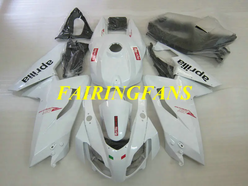 Комплект обтекателей под давлением для Aprilia RS125 06 07 08 09 10 11 RS 125 2006 2009 2011 белый