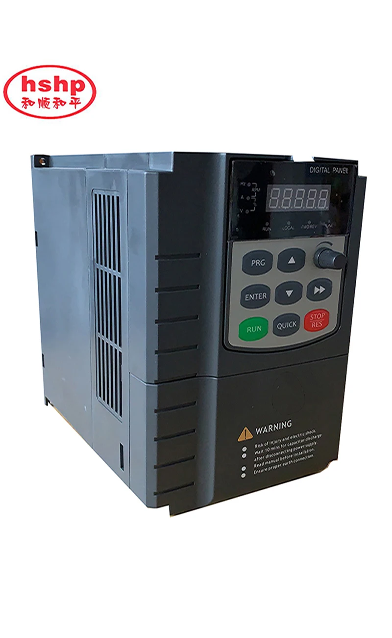 Высокоэффективный регулятор переменной частоты: HSHP 7.5kW VFD вход однофазный 220 В выход трехфазный 380 В однофазный до thr