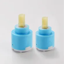 Кран керамический катушок для Быстрого Открывания аксессуары для крана Керамический смеситель для горячей и холодной воды клапановый элемент 40 мм смеситель для раковины