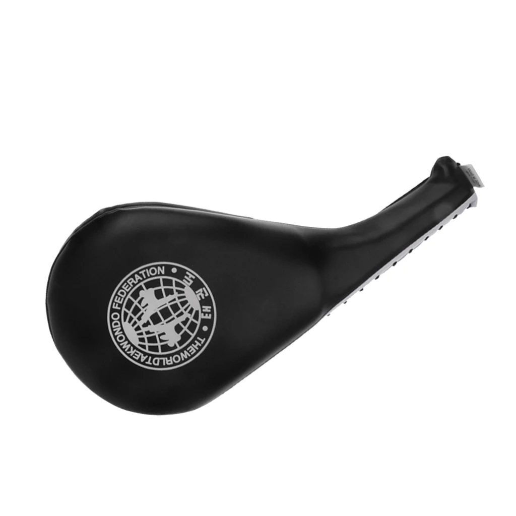 2 шт тхэквондо карате Kick Strike флоппи-весло/Clapper Target Pad черный Фитнес и инвентарь для занятий спортом