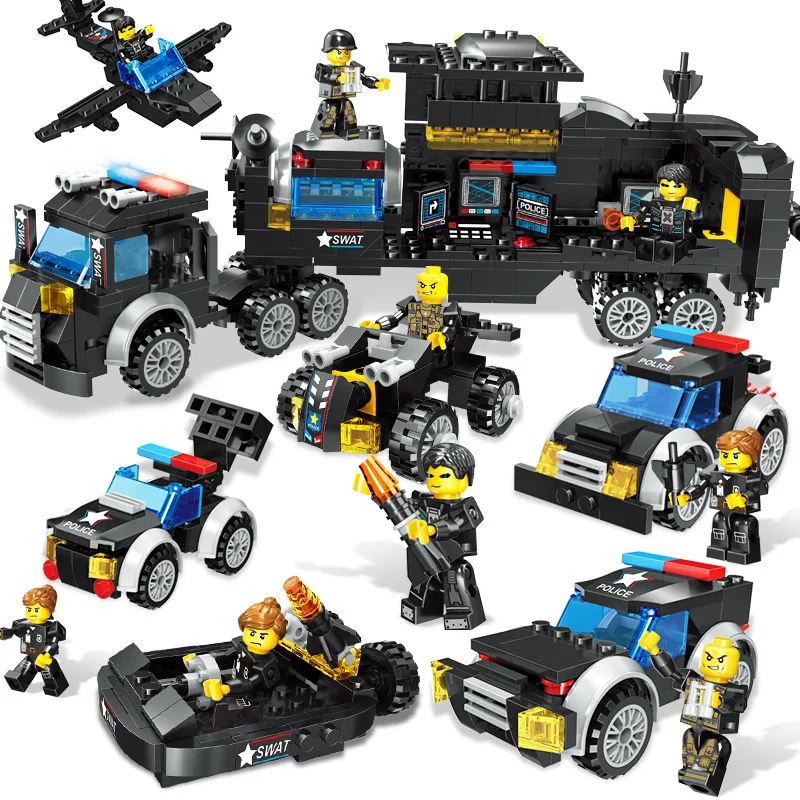 

CHILDREN'S Building Blocks Assembled City 6 Boys 7 GIRL'S Educational 3 a Year of Age 8 Toy CHILDREN'S DAY Children Section Gift