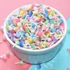 20pcs MIni Simulation Rainbow Lollipop 1:12 Dollhouse Miniature Pretend Food for Dolls Kitchen Toys Accessories 15*7mm 4