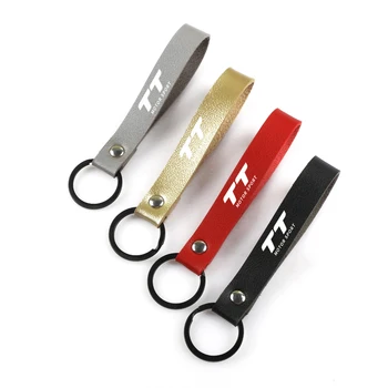 

PU leather Car Styling Keychain Ring Clothes Phone Chain For Audi TT 8n 8j 8s mk1 mk2 mk3 A1 A3 A4 A5 Emblem badge accessories