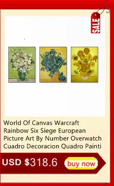 Six Siege холст Decorativo Назад в будущее Настенная картина искусство по номеру Overwatch Cuadro Decoracion Quadro живопись плакат