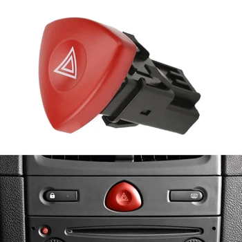 

Flasher Warning Switch Outdoor Personal Car Parts Emergency Hazard Decoration for Renault Laguna II Vauxhall Button