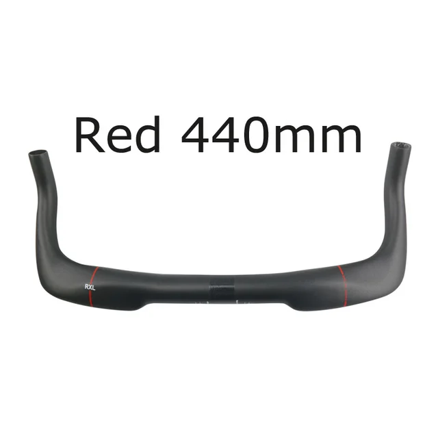 RXL SL руль для триатлона аэробарный удлинитель велосипедного руля 31,8 мм черный UD матовый TT бар Углеродные рукоятки с громкоговорителями - Цвет: Red UD Matte 440mm