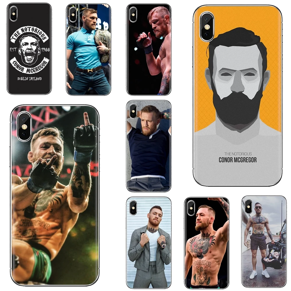 Conor mcgregor Чехлы для мобильных телефонов тонкие мягкие силиконовые чехлы из ТПУ
