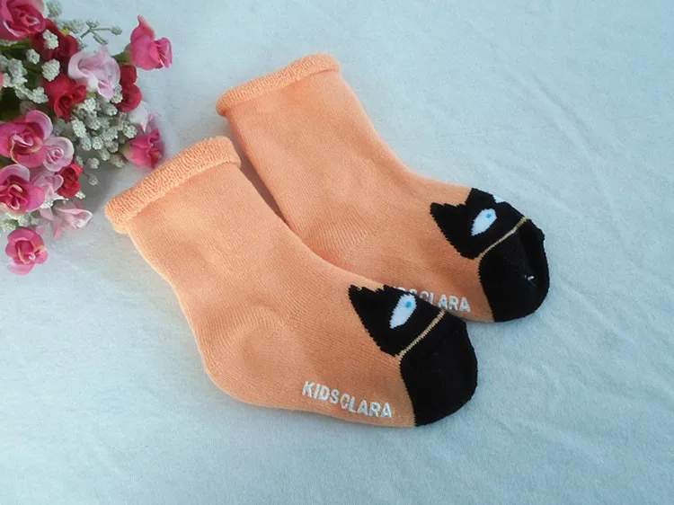 Autumn And Winter New Style Korean-style CHILDREN'S Socks Thick Warm Looped Pile Men And Women Baby Floor Socks Relent Socks