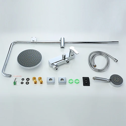 GAPPO Душевая система, набор для ванной, смеситель для ванны, смеситель для ванны, набор для водопада, душевой набор, Хромированная душевая головка - Цвет: G2402
