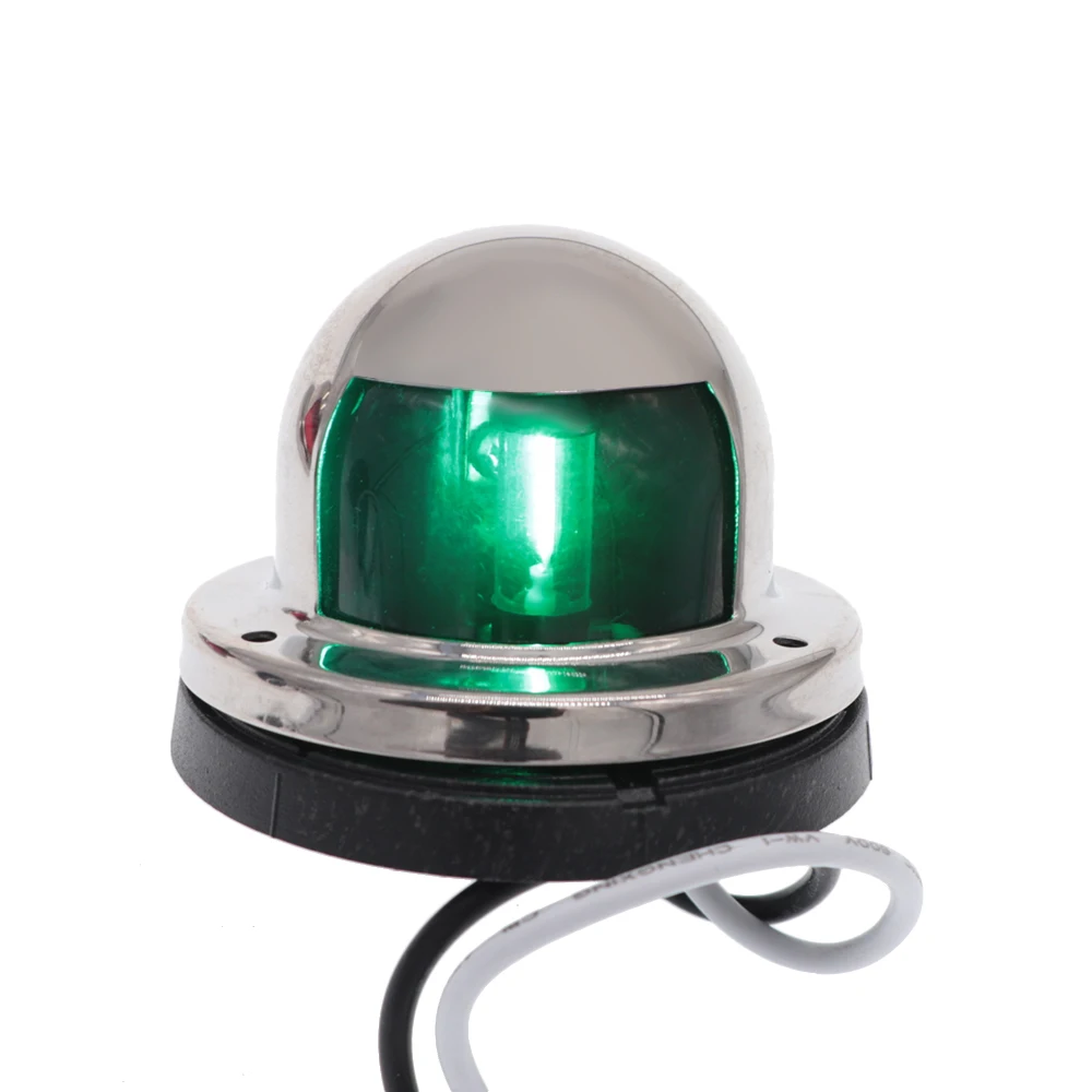 Светильник для лодки 12 В светодиодный красный и зеленый сигнальный светильник