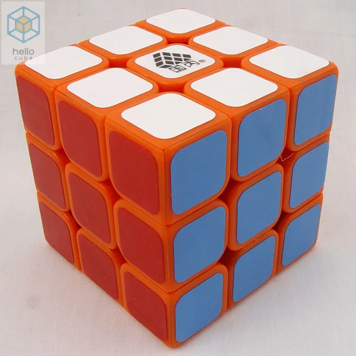 WitEden type C 3x3x3 магический куб IV Witlong магический куб скоростная головоломка красочная wisty Головоломка Развивающие игрушки для детей - Цвет: TypeC IV orange