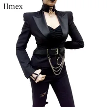Модный женский ремень-цепочка в стиле панк, хип-хоп, кожаные ремни с кисточками, брюки с серебряной цепочкой для брюк, джинсов, регулируемый женский пояс на талию