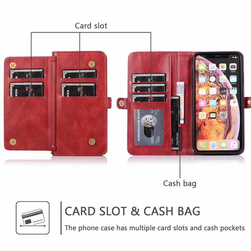  Flip Wallet Holder Case For iPhone 11 Pro Max (11)