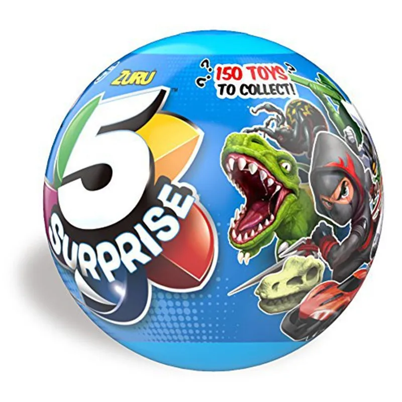 

New Style 8.5 Cm Surprise Ball 5-merous Surprise hua ban qiu Oceans Series Multilayer Surprise Creative Toy