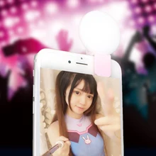 Мини мобильный телефон мигает и подсветка для селфи Мини Портативный селфи свет перезаряжаемый Beatuty Selfie светодиодный свет большой емкости батареи