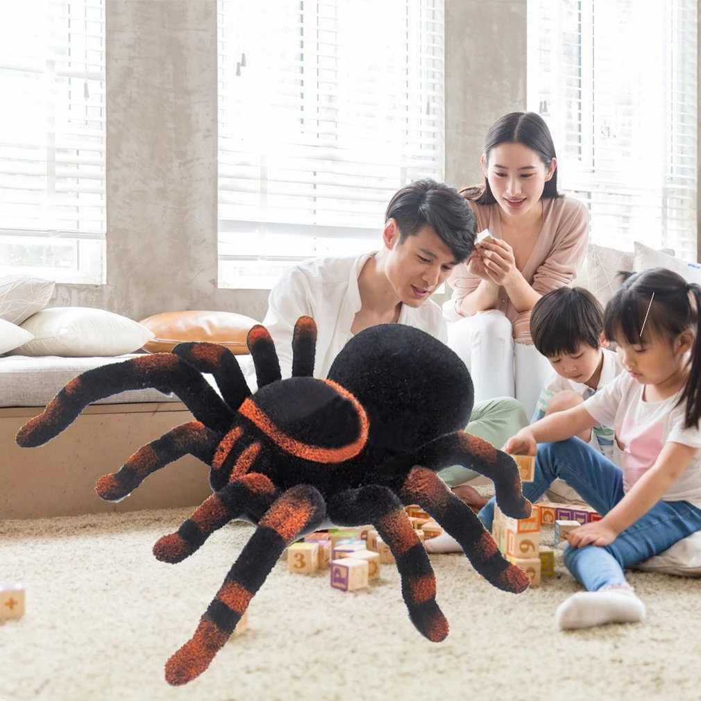 RC Infrarot Spinnen Fernbedienung Trick Wandkletterer Spielzeug Kinder Geschenk 